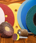Get Your Hands On This Awesome Set Of 100pcs Sanding Discs With Grits From 100 To 3000 For Smooth Drilling And Shiny Finishes That Last, assorted sanding discs in various colors.