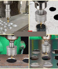 Heavy Duty 12 To 200mm TCT Hole Saw Drill Bits With Alloy Carbide Cobalt Steel Cutter For Slashing Through Stainless Steel Plate Iron And Metal Like A Champ In Your Shop, 45mm cutting steel