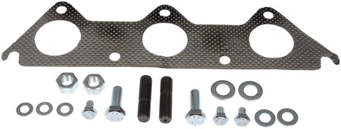 Front Manifold Converter Direct Replacement With Gaskets And Downpipe Hardware for Select Mitsubishi Models Not CARB Compliant