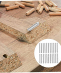 Stainless Steel Dowel Pins 100 Pcs Pro Grade Precision Fastening Pegs For Industrial Machinery Electronics and Automotive Applications