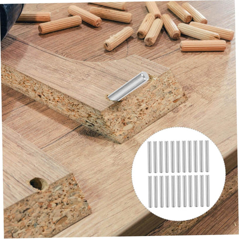 Stainless Steel Dowel Pins 100 Pcs Pro Grade Precision Fastening Pegs For Industrial Machinery Electronics and Automotive Applications