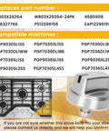 5 Pack Stove Knob Set for Gas Range Replacement Knobs Compatible With PGP7030SL1SS PGP7036SL1SS PGP9036SL1SS