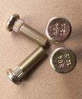 Premium 4 Pack Of Heavy Duty 1/2-20 Wheel Lug Studs With Knurl Fit Hydro Gear 44431 And Axle Hub Parts Perfect For Zonal Mowers And Lawn Tractors To Upgrade Your Ride Right Now. 1/2-20 steel wheel studs, class 12.9, shown with knurled heads