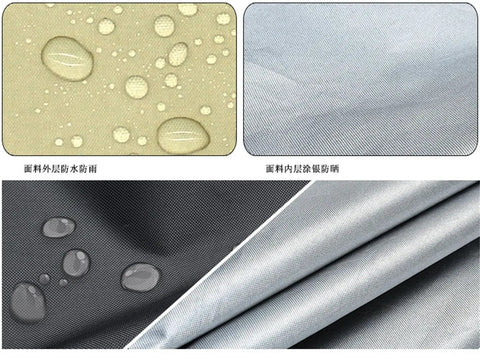 Closeup of waterproof 900D Oxford fabric for Heavy Duty Waterproof Swing Seat Cover For Patio Two To Three Seater Bench Cushions