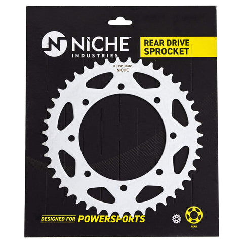 Heavy Duty Drive Sprocket And Chain Combo For Kawasaki KLR650 Front 15T Rear 43T 520V X Ring 106 Links Fits 1990 2018 Models Durable
