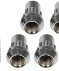 Lock Your Ride Down Against Thieves With These Slick Chrome Acorn Security Lug Nuts Anti Theft Wheel Lock Set 1/2 20 Thread Heavy Duty Rust Proof Auto Car Parts - set of 4 chrome lug nuts with one socket