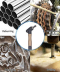 Slick Lightweight Air Micro Die Grinder Kit Delivering Killer High RPM Torque And Tungsten Steel Gears for deburring and engraving.