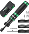8 To 70 Inch Pound Torque Screwdriver With Quarter Inch Drive Compact Gunsmithing Kit With S2 Steel Bits And Case