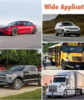 Various vehicles showcasing wide application of 800VA Stud Welder And Dent Puller Kit With Slide Hammer For Auto Body Repair