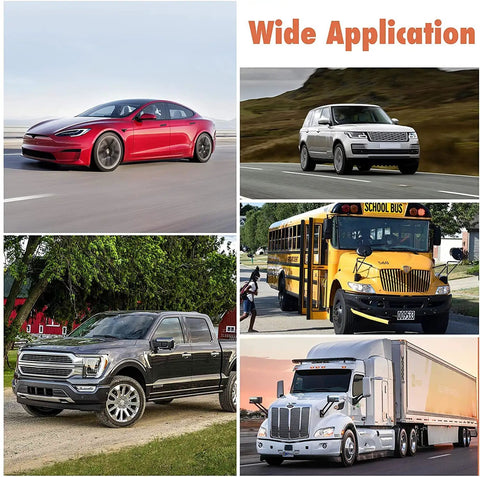 Various vehicles showcasing wide application of 800VA Stud Welder And Dent Puller Kit With Slide Hammer For Auto Body Repair