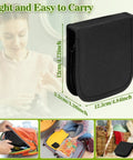 70 Piece Portable Sewing Kit With Threads And Needles For DIY Handwork Grab And Go Highly Durable Polyester Spools For Smooth Stitches And Handy Travel Repairs, black case 12.3 x 12 x 3.2 cm