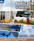 Application scenarios for Alele 10Mm Stainless Steel 3 By 8 Inch Quick Links 4 Pack Heavy Duty D Shape Locking Chain Connectors.