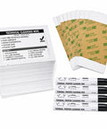 Upgrade ID Card Printer Game With This Complete Maintenance Kit Featuring Four Printhead Cleaning Pens Ten Adhesive Scrub Cards And Fifty Premium Wipes To Tackle Greasy Buildup Without Breaking A Sweat. Includes cleaning wipes and pens.