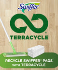 Heavy Duty Dry Sweeping Cloths 40 Pack Loaded With 3D Grip Fibers That Chase Down Grit And Debris Across Hardwood Tile And Vinyl Floors Easy Peel Toss Routine Guarantees A Sparkling Fresh Finish on a wood floor.