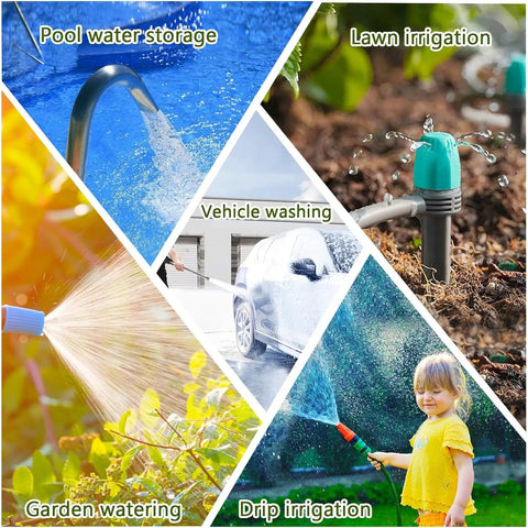 Outdoor Sprinkler Timer For Garden Irrigation With Rain Delay And Manual Watering, suitable for pool, lawn, garden, and vehicle use
