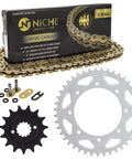 Heavy Duty Drive Sprocket And Chain Combo For Kawasaki KLR650 Front 15T Rear 43T 520V X Ring 106 Links Fits 1990 2018 Models