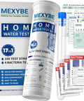 Top Tier Home Water Test Kit for drinking tap and well testing. Includes 100 test strips and bacteria test packs for at-home use.