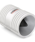 Ridgid chrome stainless steel pipe reamer tool for 1/2–2 in pipes; small with knurled body and ruler marks.