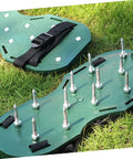 Adjustable Lawn Aerator Shoes Straps With Durable Spiked Shoelaces 16 Pack For Gardening And Lawn Care