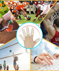 Gel Finger Cots 14 Piece Set Soft Gel Finger Sleeves for various activities like gardening, sports, and typing