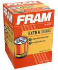 Extra Guard PH20A Oil Filter For A 10K Mile Change Interval, Compatible With Conventional Or Synthetic Motor Oils, box display