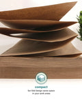 Brown Kraft Packing Paper Sheets for Moving and Shipping 1500 Count 1375 Feet Total 14.5 by 11 Inch sheets stacked