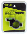 Rock Solid Aluminum Scope Leveler And Scope Mount For 30 Mm And One Inch Picatinny Rails Ambidextrous Bubble Tool, displayed in packaging.