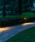 Beveled Emitting LED Landscape Path Lights For Outdoor Garden Waterproof Aluminum Housing 10W 800 Lumens Warm White 3000K