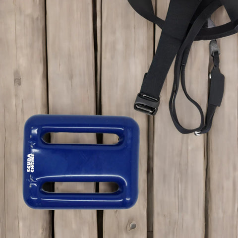 Vinyl Coated Diving Weight For Precise Buoyancy Control And Stability Compact 3.4 Lb 1.5 Kg Dive Weight with straps