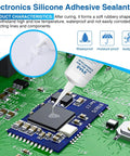 Pro Grade Fast Dry Clear Silicone Conformal Coating For Electronics Waterproof Insulating Sealant For Circuit Boards LED Lamps Appliances RC Toys 4 Oz 120 Ml Protects PCBs From Moisture And Dust While Providing Flexible Durable Coverage application on circuit board