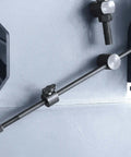 Close-up of adjustable component on 49 Inch Box And Pan Brake For Steel And Aluminum, 12 Gauge Capacity Up To 0.1 Inch Mild Steel
