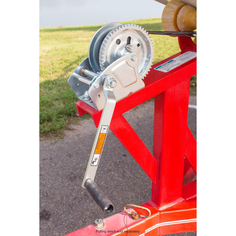Beefy 2 Inch Heavy Duty Winch Strap With Hook, 25 Feet Long, 4000 Lbs Break Strength, Fits Winches Up To 2600 Lbs, 150 Percent Rating, Perfect For Trucks, Trailers, Off Road Recovery on trailer winch