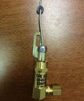 Throttle Control Cable For 5.5 To 6.5 HP Gas Engine Compressors And Knockoff Engines, brass construction