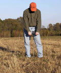 Person using Soil Compaction Tester With 24 Inch Meter, Tough Molded Housing And Rubber Grip Handles in a field