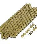 Drive Chain And Sprocket Kit For Honda TRX300EX TRX300X Sportrax 300 1993 2009 with master link and rivet link visible