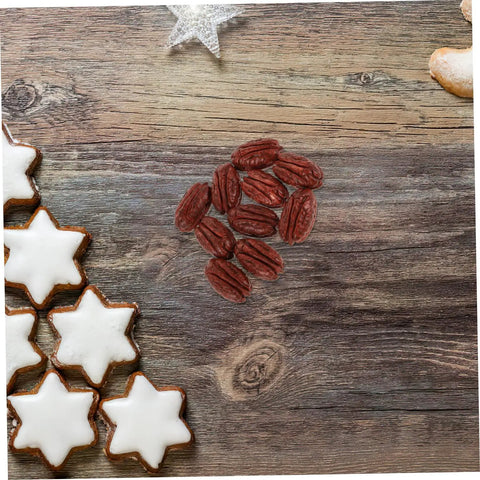 Realistic Faux Walnut Mini Nuts Set For Dollhouse And Miniature Food Photography Props Diy Crafts Home Decor And Party Decorations 10 Pieces.