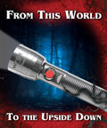Stranger Things Demogorgon Hunting LED Flashlight Limited Edition Vintage Collectors Edition Batteries Included Two D Cell Batteries Long Lasting Light Up To 80 Hours.