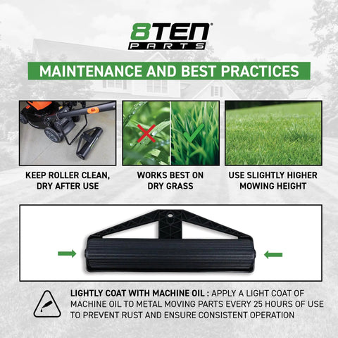 Maintenance tips for Fillable Lawn Striper Kit For 20-22 Inch Push And Walk Behind Mowers With Easy Install Mounting A Killer Striping Roller System