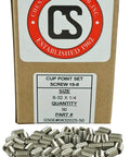 Built Tough 18 8 Stainless Steel Cup Point Socket Set Screws With Hex Drive Heavy Duty Grub Fasteners 8 32 By 1 4 Inch Pack Of 50 with allen wrench.