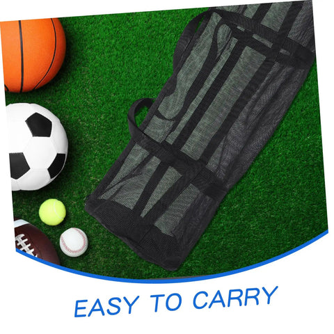 Versatile Diving Mesh Duffle Bag For Snorkel Gear And Sports Equipment With Large Capacity And Easy Carry Ergonomic Straps on grass.