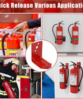 20 Pack Universal Fire Extinguisher Mounting Bracket Kit With Expansion Screws And Wall Hanger A Must Have For Cabinets Walls Or Closets Easy Access And Secure Storage