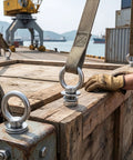 Stainless Steel Shoulder Eye Bolts Heavy Duty Multipurpose Hardware For Hanging Lights Wire Ropes Mesh Fences And Decorative Projects Industrial Grade Fasteners For Power Shipbuilding Petrochemical Mining And Automotive Uses M10 on dock