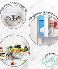 Stainless Steel Meal Prep Mixing Bowls Set for Real Kitchen Pros, 5 Pieces, Deep Nesting Design, BPA Free, Rust Resistant