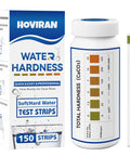 Water Hardness Test Strips Kit 150 Strips For Home, Aquarium, Pool, And Spa, Easy 15 Second Hard Water Test With Color Chart, 0 To 425 Ppm Range
