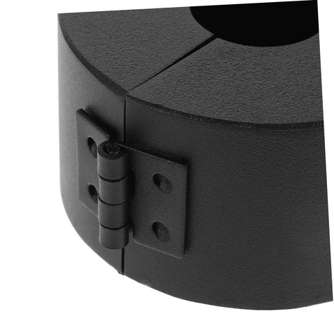 Hinged detail of Easy Install Doorknob Safety Cover And Deadbolt Style Door Security Device For Kids Kidproof Locking Shield