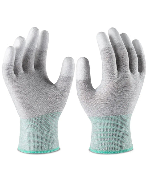 ESD Anti Static Gloves With Carbon Fiber For High Resistance Hand Protection, Medium Size, 1 Pair, ergonomic design