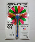 Double Pack Flying Toy Set For High Flying Fun Soars Up To 300 Feet And Lands Gently Like A Copter in package