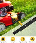 61 Inch Lawn Mower Blades Set For Scag Ferris Bad Boy Mowers Provide Clean Precise Cuts Replace 5020842S 15208425S 48111 481708