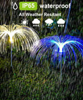 Solar Jellyfish Garden Lights Set Of 5 That Brings Your Yard To Life With Waterproof Outdoor Lit Color Changing Illumination