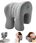 Office Chair Headrest Pillow Attachment And Desk Nap Cushion With Comfy Memory Foam Neck Support, U Shape Hanger Design